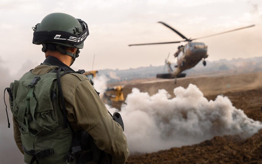 IDF helo dust off IDF photo