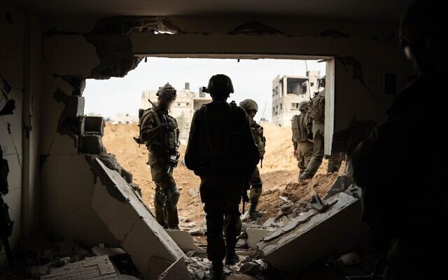 Israeli soldiers in profile IDF photo