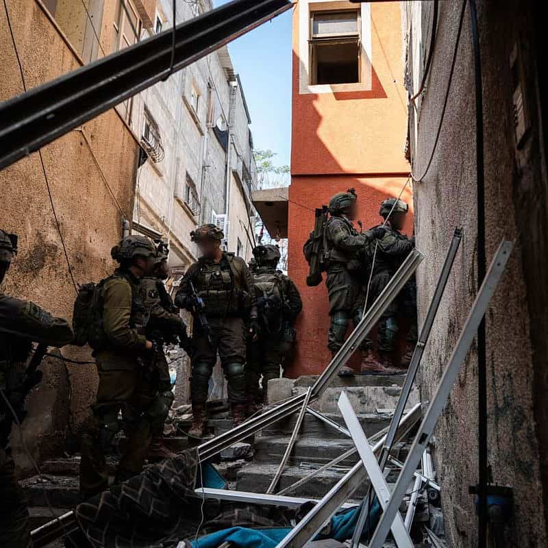 Israeli house clearing IDF photo