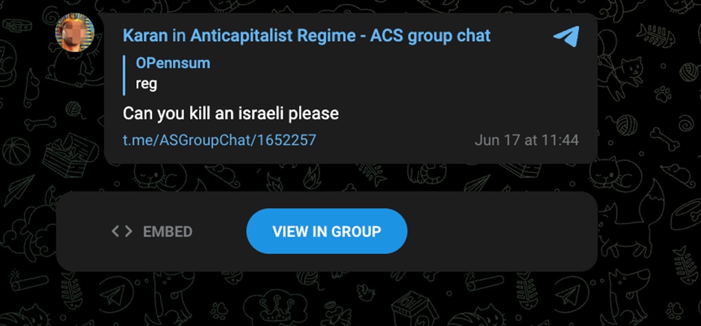 Kill an Israeli ADL
