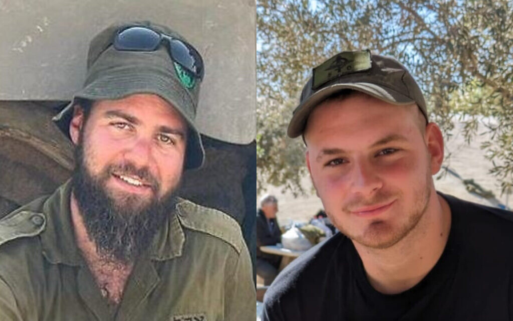 Nitai Meisels and Rani Tamir fallen IDF soldiers