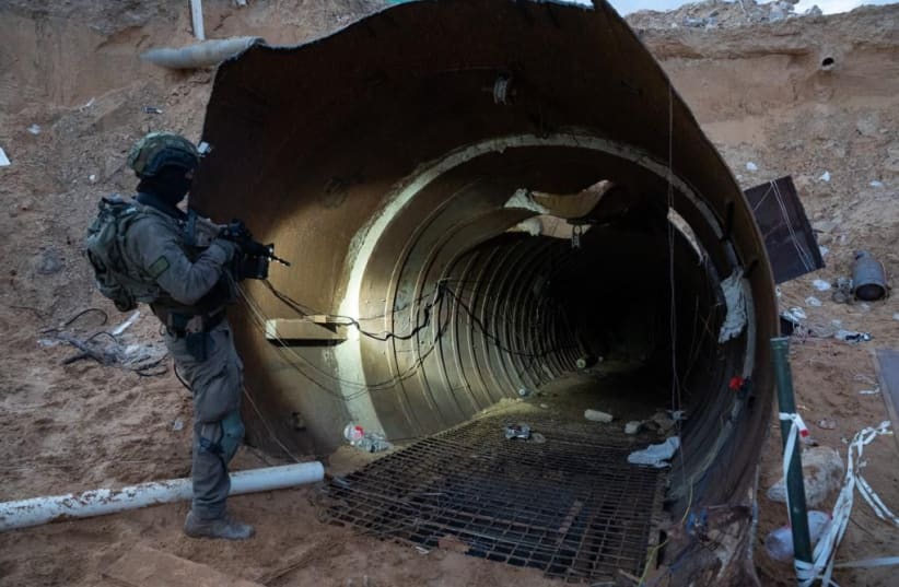 Entrance to Gaza tunnel IDF photo