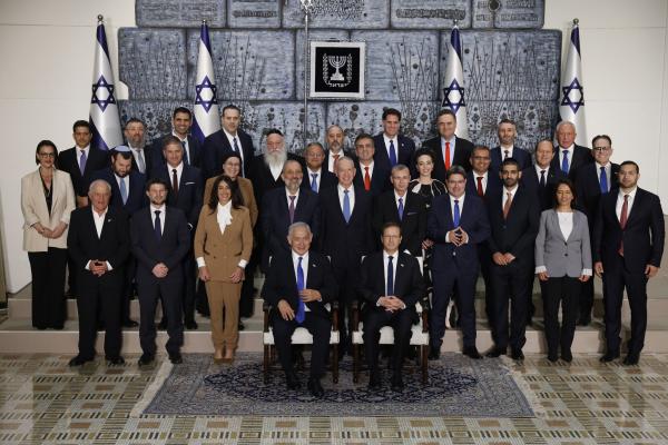 Netanyahu and cabinet GOI photo