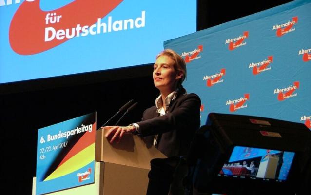 Alice Weidel AfD rally 2024 Wikimedia commons