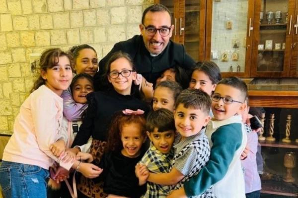 Father Bashr West Bank