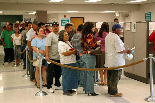 unemployment line California wiki