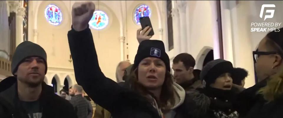 St Paul Baptist Church protest jan 2026