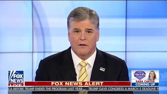 Sean Hannity screengrab
