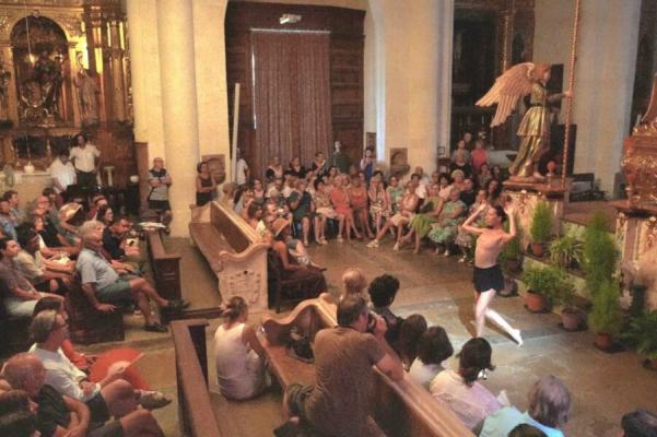 Mallorca church dance Feast of Assumption
