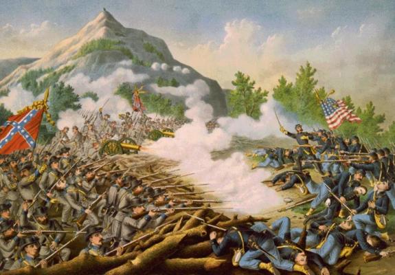 Battle of Kennesaw Mountain Credit Smithsonian Institution