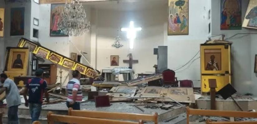 Syrian Orthodox church attack 2026