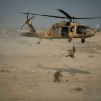 Israeli troops on manoeuvres IDF photo