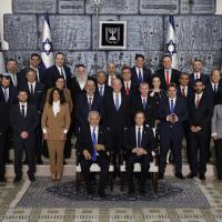 Netanyahu and cabinet GOI photo