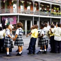 Catholic school kids New Orleans