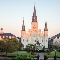 Catholic church Jackson Square New Orleans Wikimedia