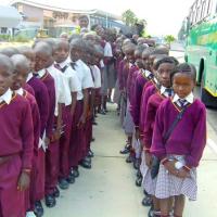 Namibian school children wikimedia commons