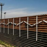 Border Wall crosses