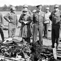 Liberation of Buchenwald Eisenhower Bradley