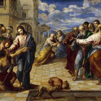 Curing the Blind Man by El Greco Wikimedia