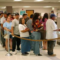 unemployment line California wiki