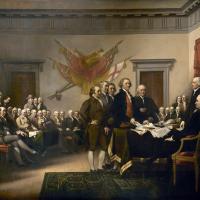Declaration of Independence John Trumbul Wikimedia