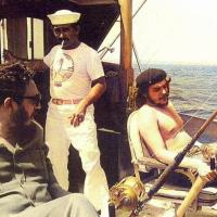 Fidel Castro and Che Guevara 1960s colorized