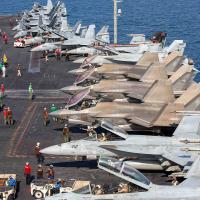 USS Abraham Lincoln Epic Furty DoD photo