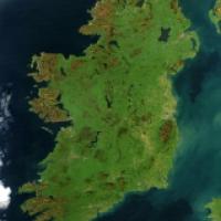 Ireland from space