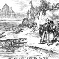 Thomas Nast cartoon Blaine Amendment