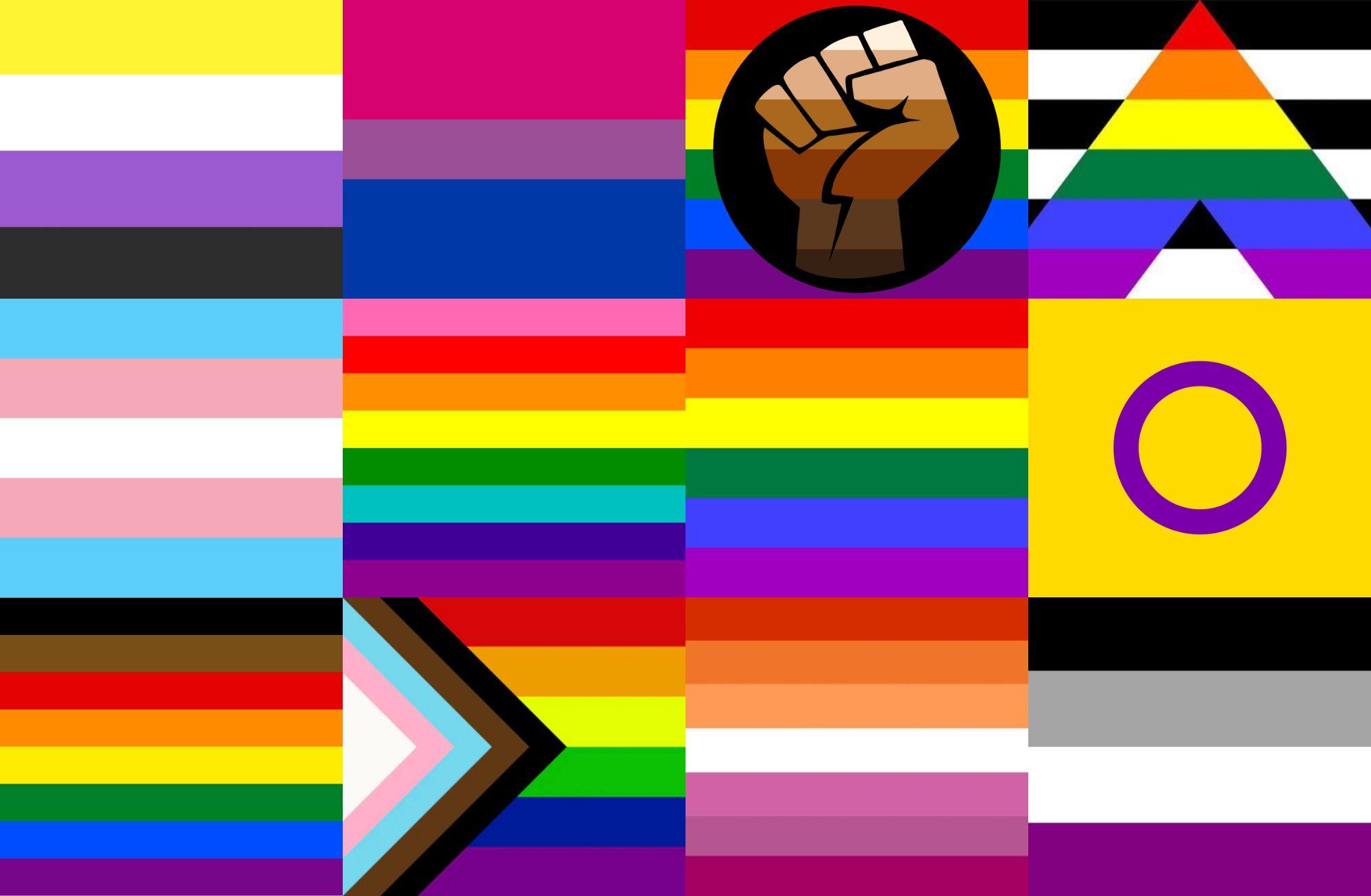 All inclusive sexuality flag