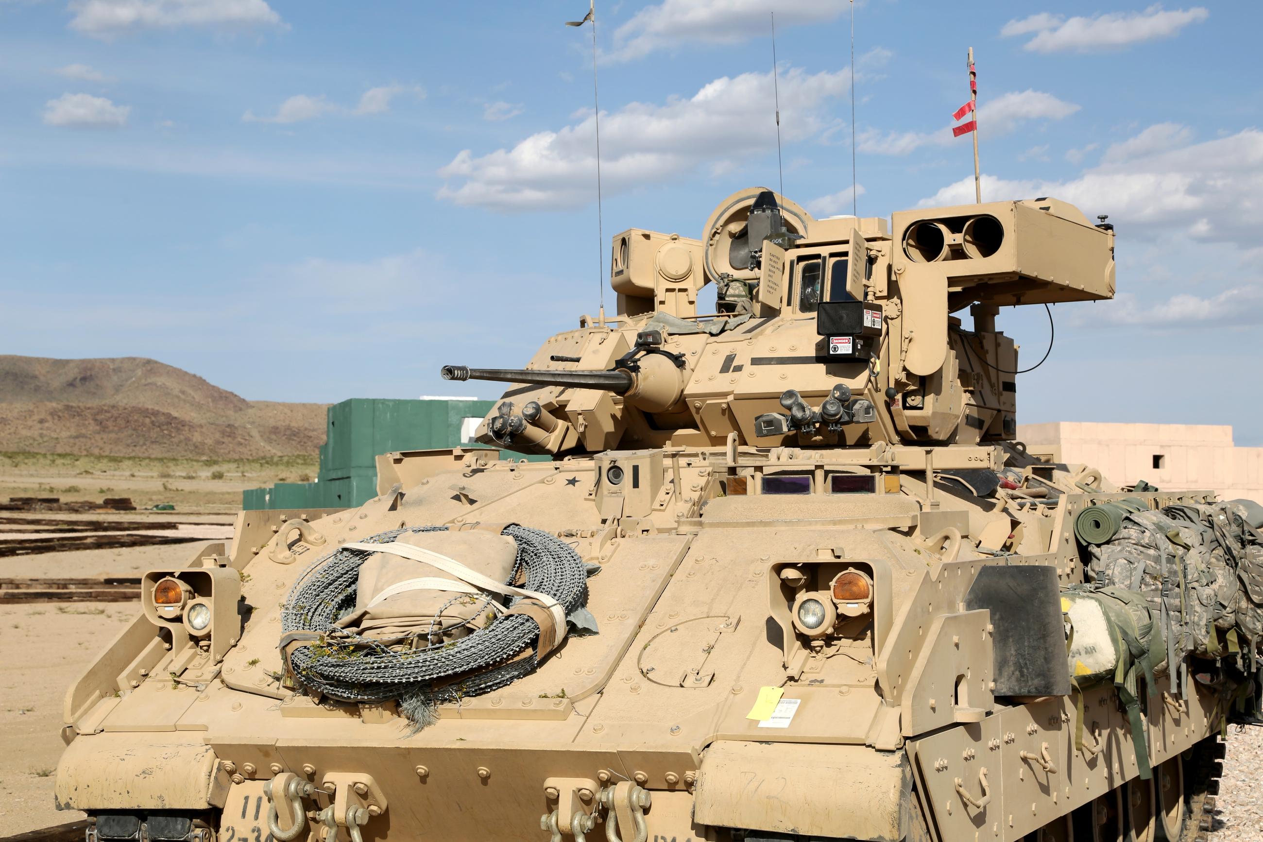 Bradley Fighting Vehicle DoD photo Public Domain