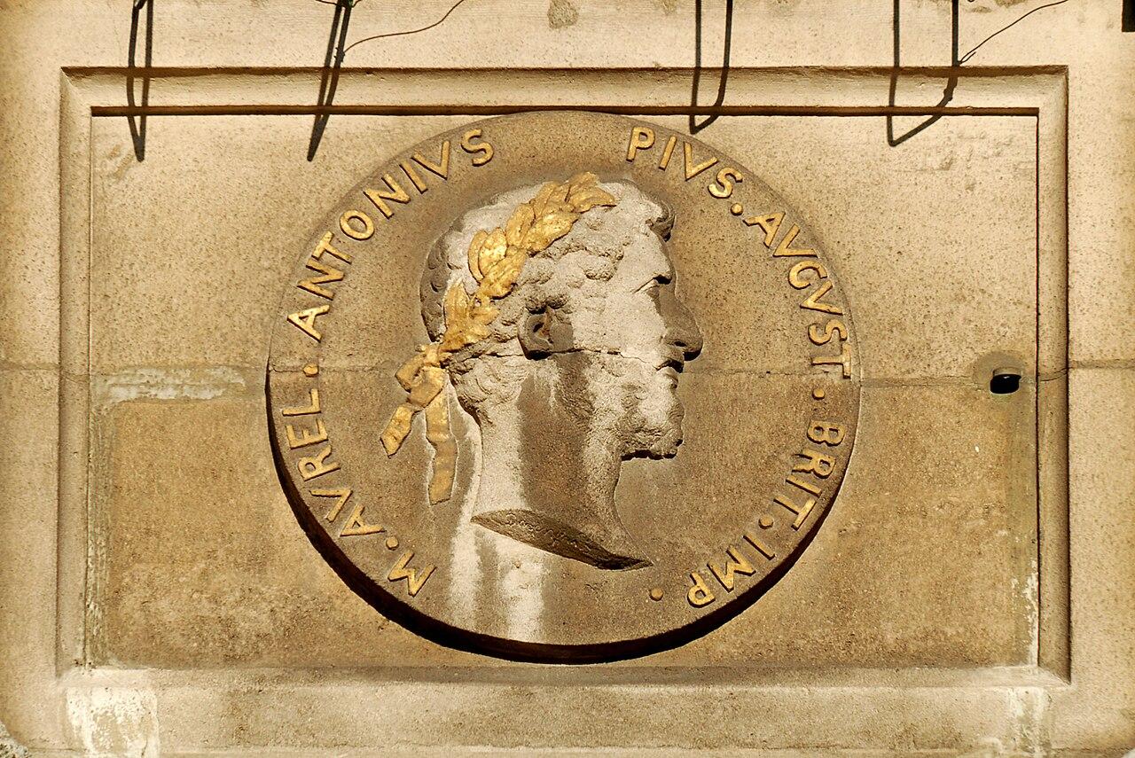 Belgique Bruxelles Maison du Roi d'Espagne Marcus Aurelius