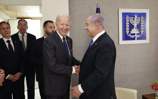 Biden and Netanyahu