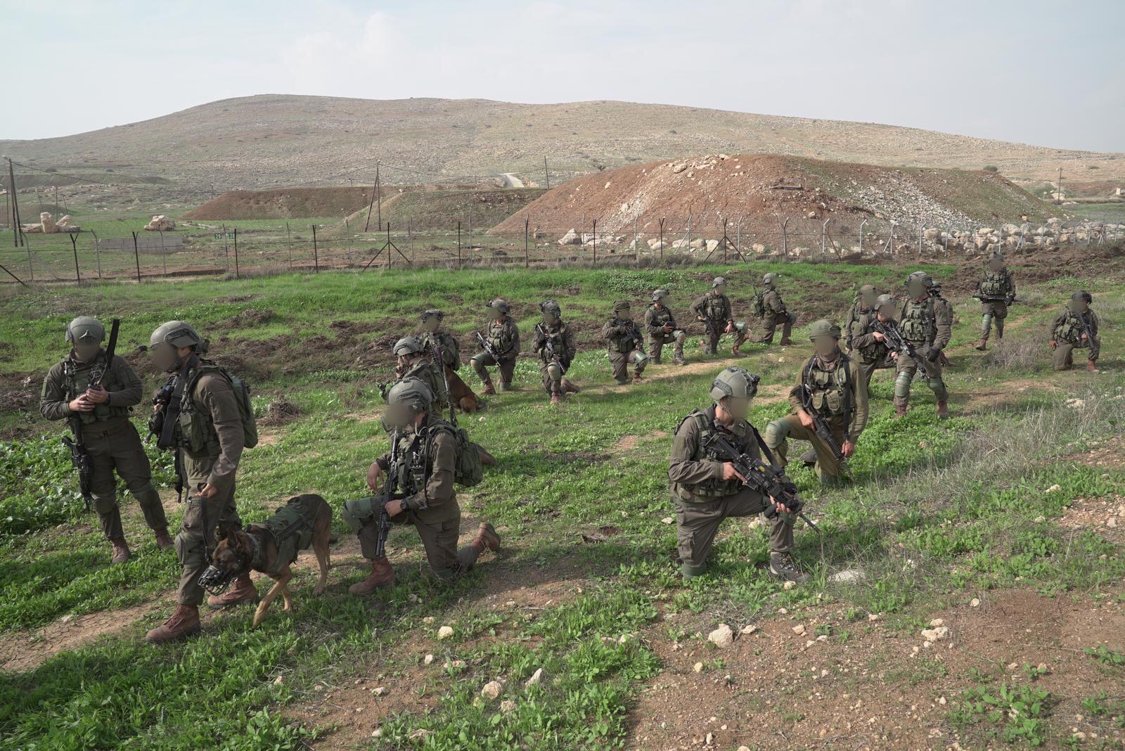 IDF commandos in training 2018 IDF photo