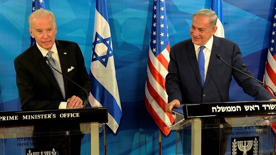 Joe Biden and Benjamin Netanyahu wikimedia 