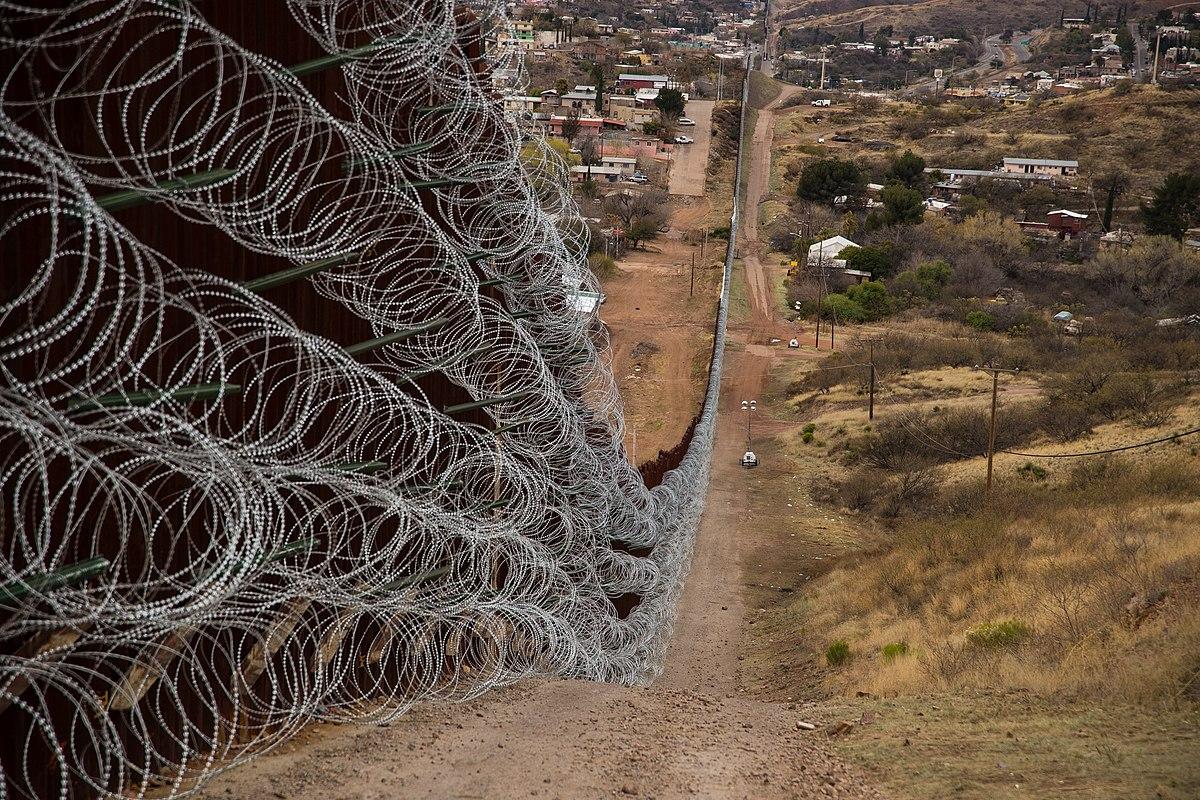 US Mexico border Nogales Wikimedia