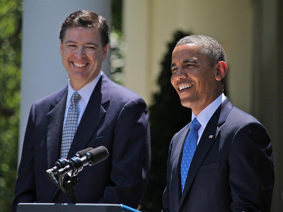 Comey Obama wikimedia