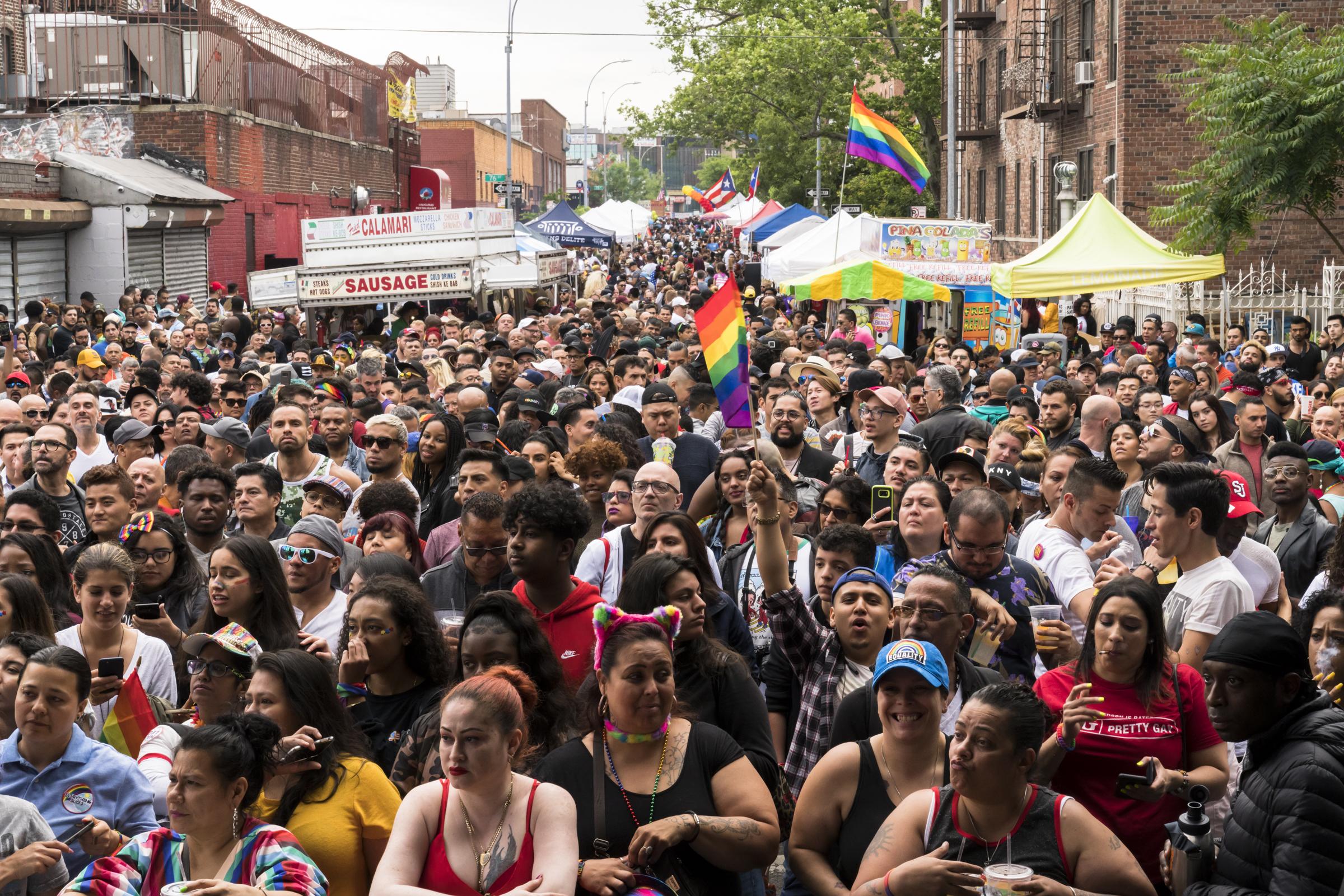 NYC Gay Pride festival La Guardia and Wagner Archives wikimedia