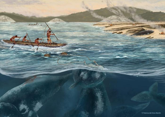 Brazilian whale hunting 3000 BC