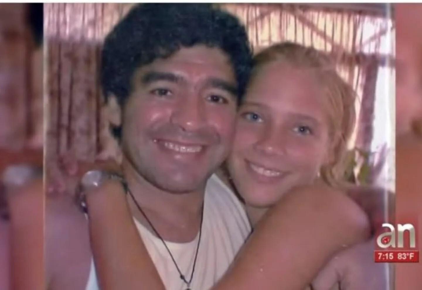 Diego Maradona Mavys Alvarez screen capture