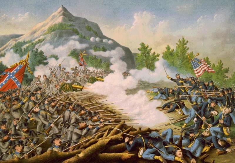 Battle of Kennesaw Mountain Credit Smithsonian Institution