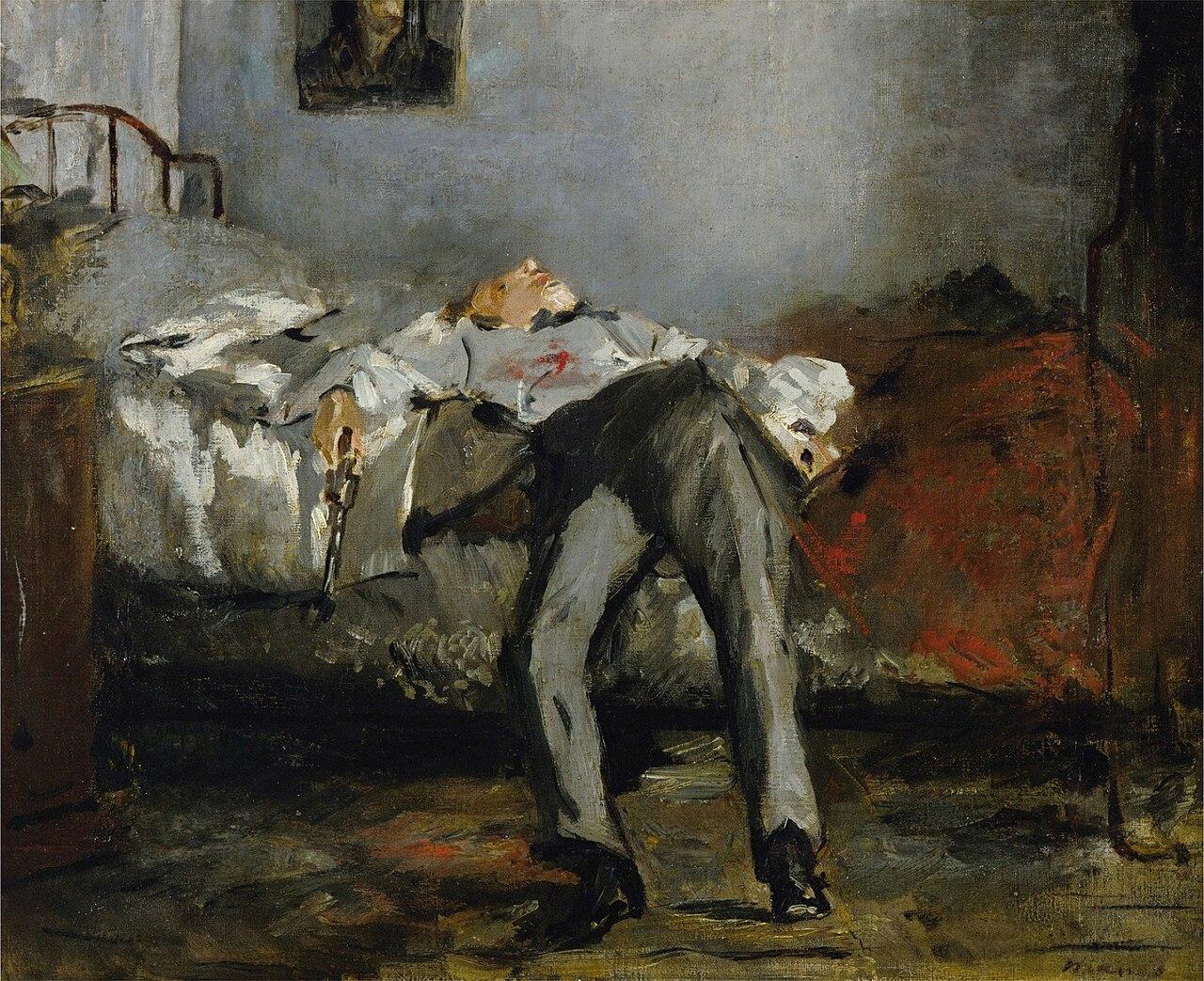 Edouard Manet Suicide