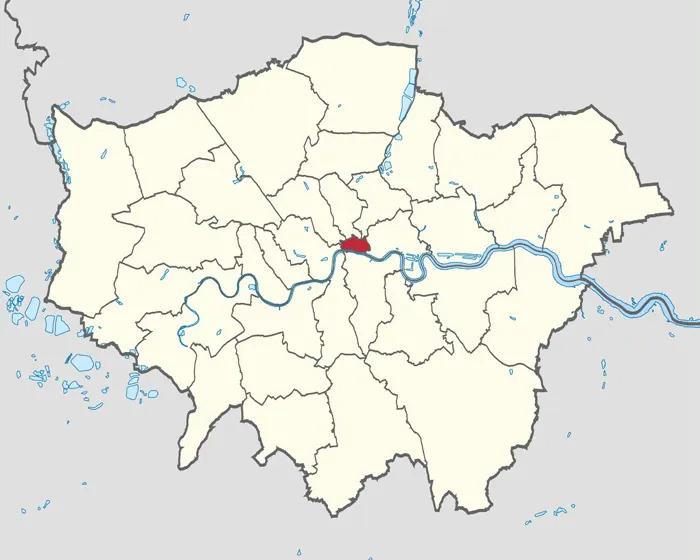 City of London map